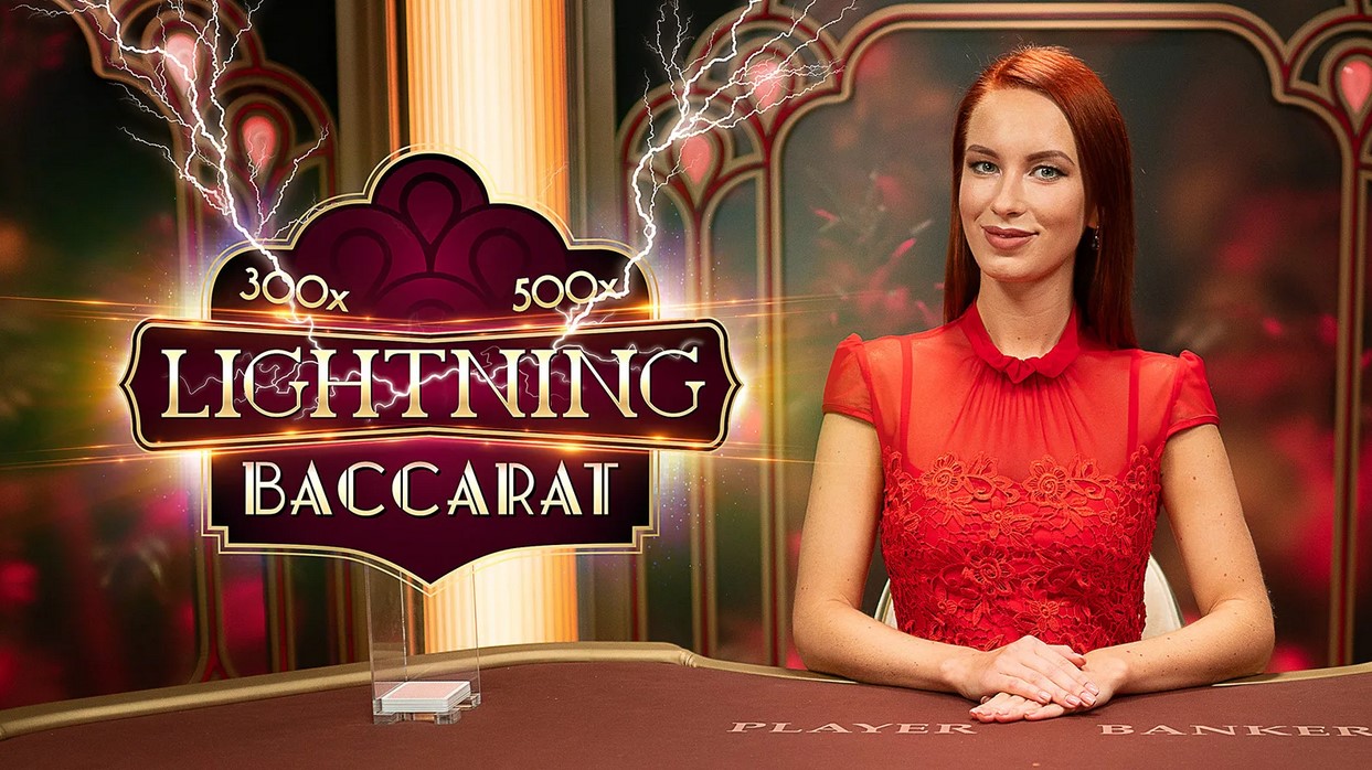 Lightning Baccarat (del proveedor en línea Evolution Gaming)